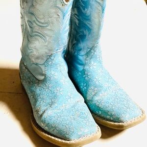 Little girls Roper Boots size 1